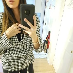 Long sleeve checkered shirt